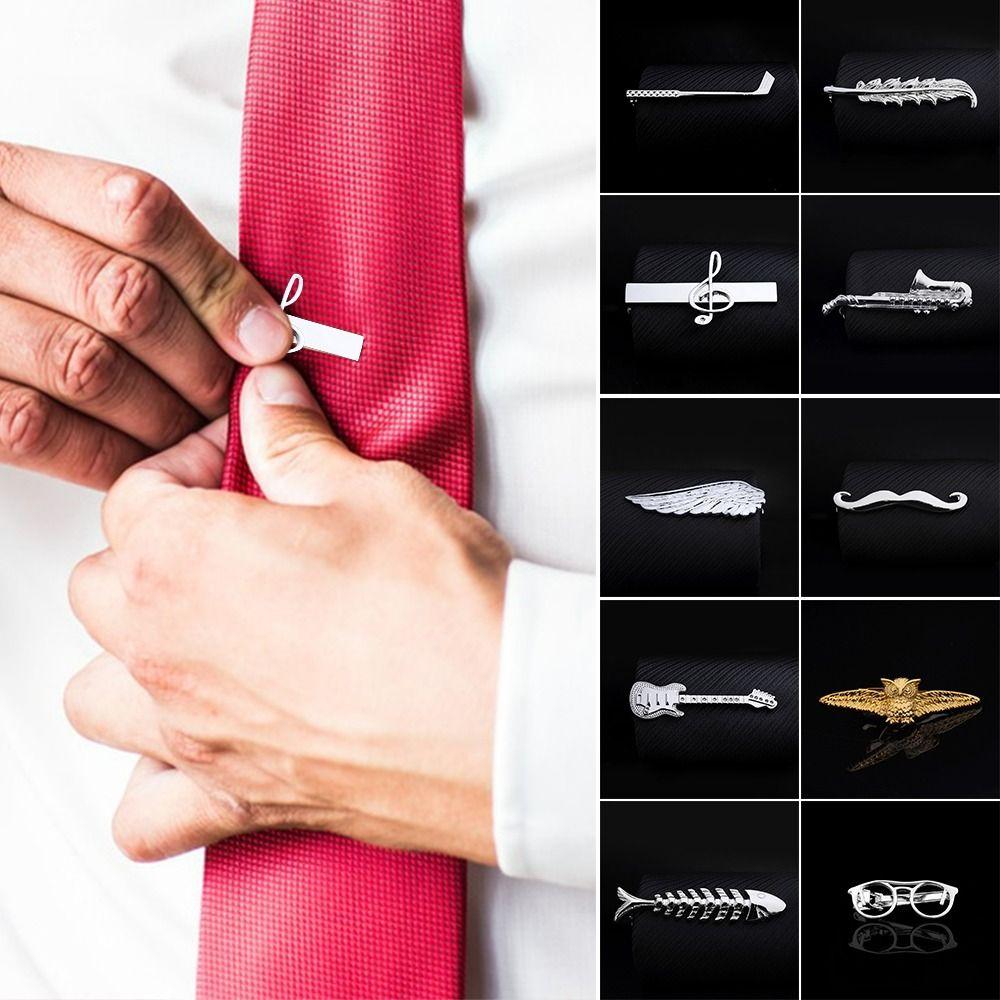 Women Creative Shape High Quality Tie Clip Tie Pin Business Suit Casual Accessories Clothes Pegs