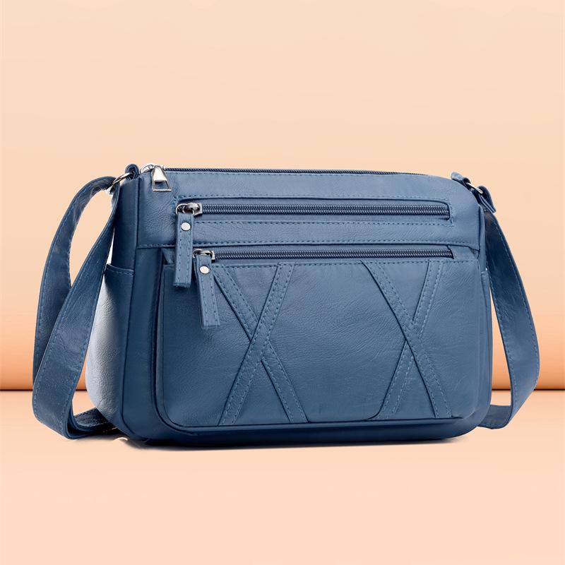 Сумка с несколькими карманами для женщин Модная универсальная сумка через плечо для отдыха и туризма для женщин среднего и пожилого возраста Мамина сумка-кроссбоди CLE