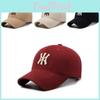Polyester Letter Embroidered Baseball Cap For Sun Protection And Sunshade Men Women