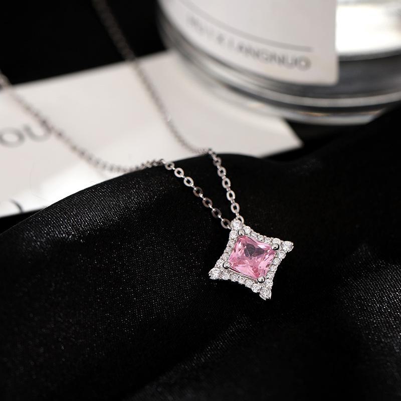 Ожерелье Banyan Tree из серебра 925 пробы с бриллиантами на ключицу — летний легкий роскошный дизайн для женщин.