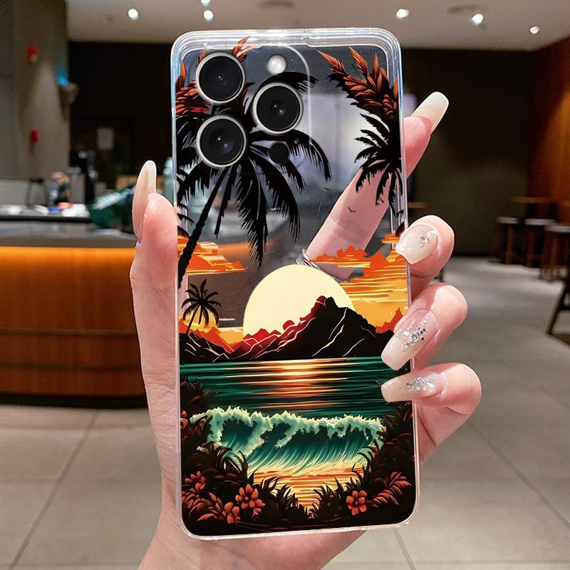 Чехол для iPhone 16 Plus 16pro 16promax Чехол Эстетичный Милый Крутой Мальчики Девочки Прозрачный Чехол для Телефона Для iPhone 16 Pro Max Чехол