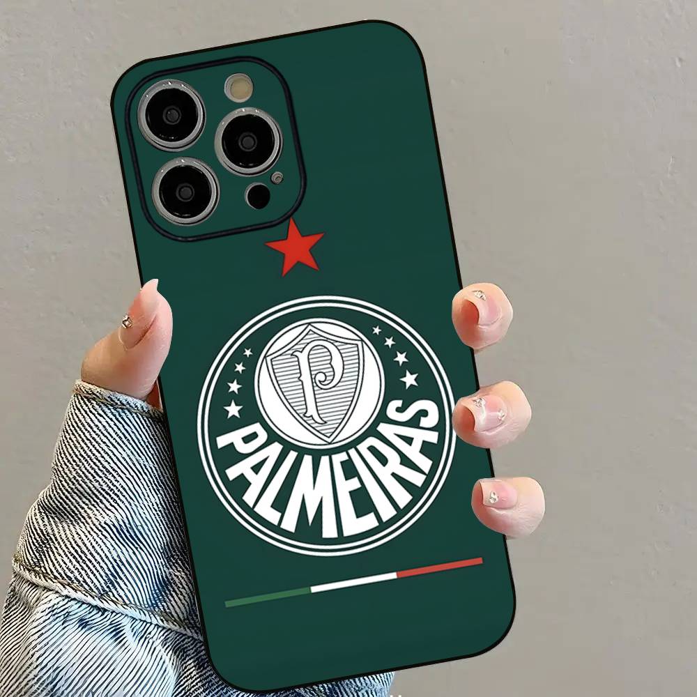 Хороший чехол для телефона P-Palmeiras-Green для iPhone 16 15 14 13 12 11 PRO MAX PLUS Mini TPU Мягкий, приятный для кожи чехол
