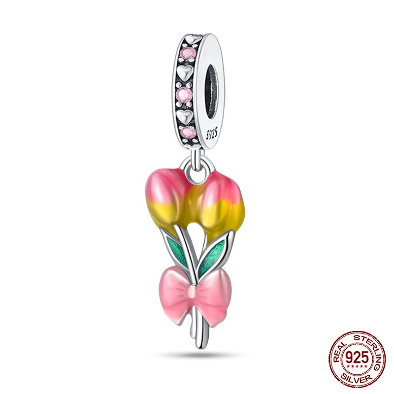 Оригинальные бусины-шармы серии Magic Color Chameleon Luminous из стерлингового серебра 925 пробы, подходящие для браслета, сделай сам, ювелирные изделия, подарки