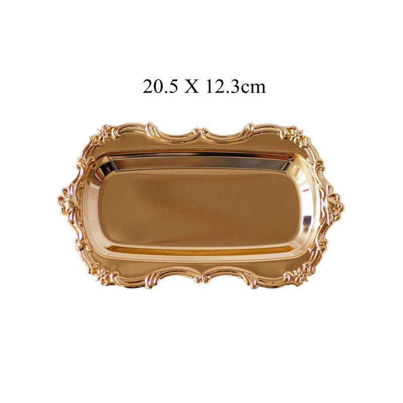 1 шт. Металлический поднос для фруктов, закусок, закусок, выпечка, десерт, конфеты, тарелка, гостиная, украшения, органайзер