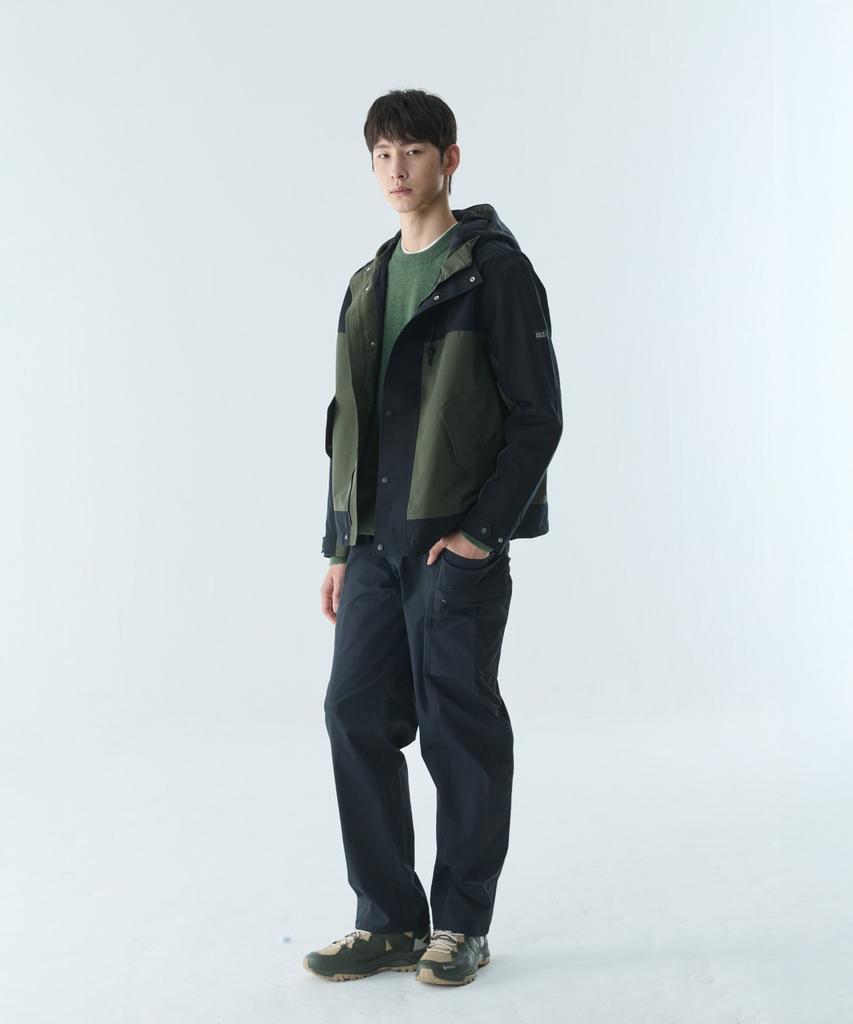 Aigle Men'S Mtd Colorblock Short Anorak Aiw25Mout007Noi