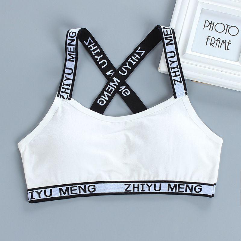Girls Cotton Underwear Sport Bra Training Bra Stundent Undergarments