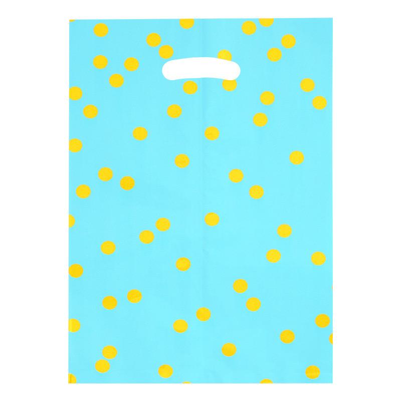 10 шт. Детские сумки для вечеринок, сумки для конфет на день рождения, сумки для вечеринок(точечный узор 6 цветов)