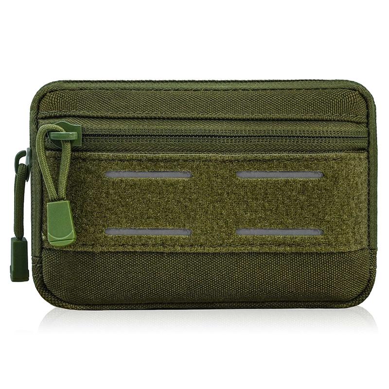 Unisex Tactical Waist Bag Small Molle Utility Pouches Multi-Purpose Horizontal Modular EDC Tools Bag Laser Cut Admin Belt Pouch