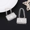 Metal Chain Handbag Pack Doll Bag Miniature Shopping Handbag For Clothes Dollhouse Miniature Kids Toy