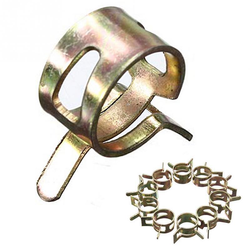 10Pcs/Set Spring Band Fuel Hose Clips Silicone Pipe Clamp 6Mm 7Mm 8Mm 9Mm 10Mm