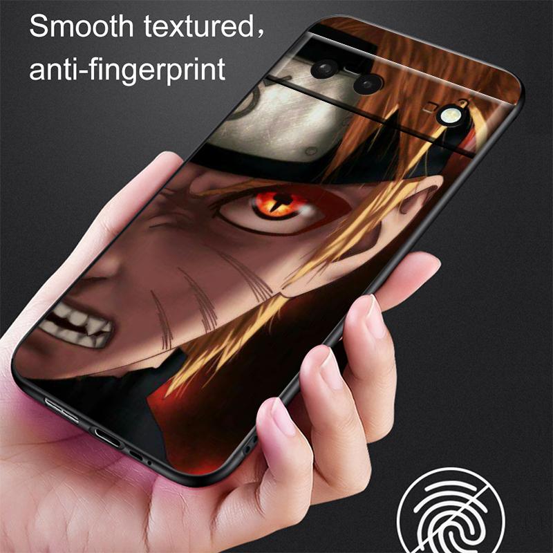 Популярный аниме Наруто для Google Pixel 6 Pro 6A 5A 5 4 4A XL 5G черный чехол для телефона противоударный чехол мягкий Fundas Coque Capa