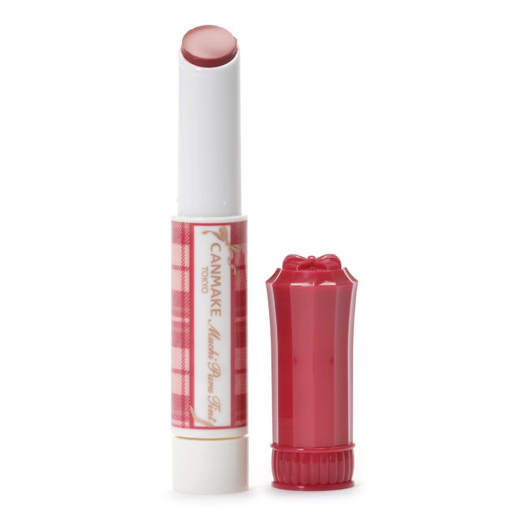 CANMAKE Moist Plump Gloss Tint 03 Wine Berry 2.5g - Voluminous Gloss Tint with Cooling Sensation