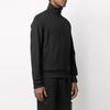 Y-3 SS21 Solid Stripe Zip-Up Sports Jacket Men Outerwear Black H16347