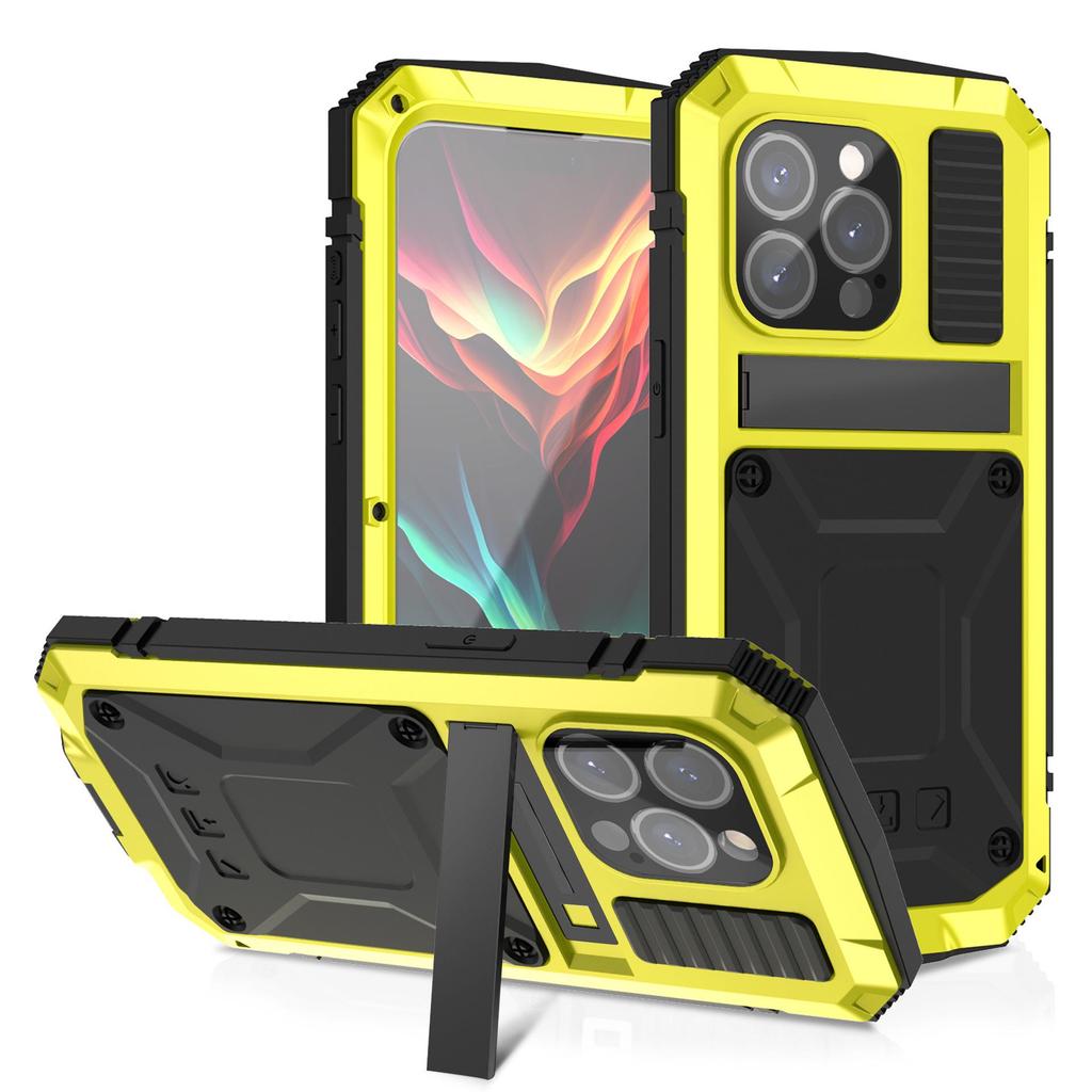 Силиконовый чехол с подставкой для iPhone 15 и 14PM Anti-Fall для 13 Pro Max