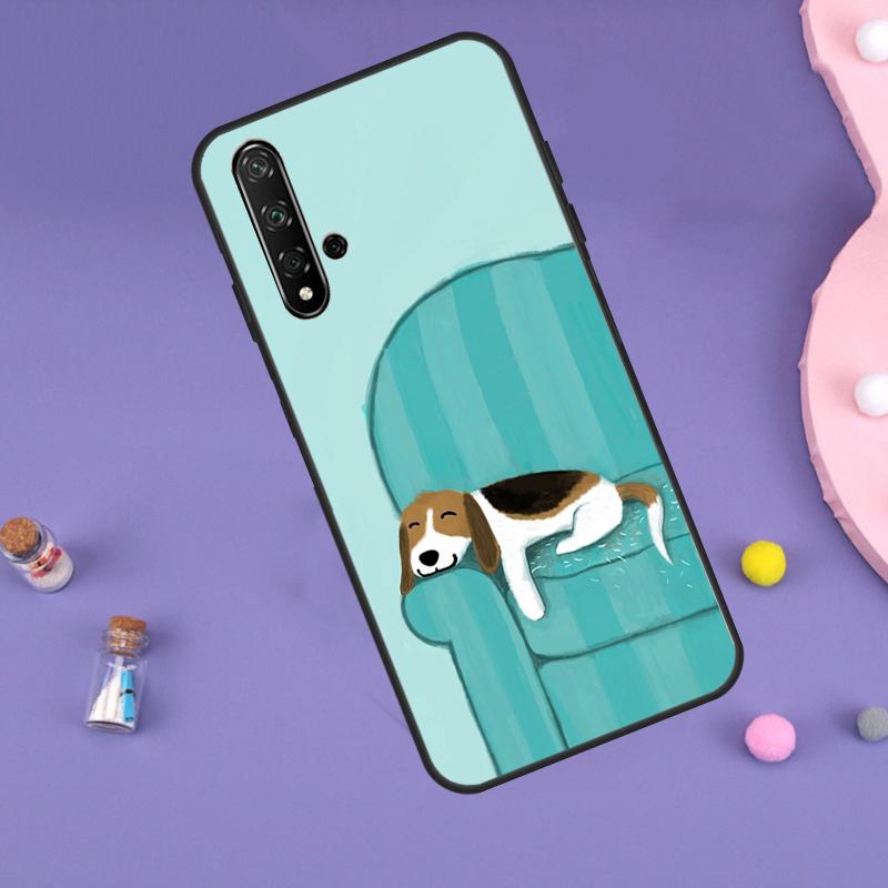 Beagle Dog Funda For Huawei Nova Y91 Y90 Y70 Y60 Y61 9 10 SE 11i 8i 7i 3i 5T P30 P40 Lite P60 Pro Case