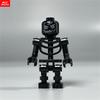 MOC Кубики Длинноногий Скелет Череп Фигурка Демоническое Выражение Лица Древесный Монстр Строительные Блоки Игрушки Для Детей Подарки