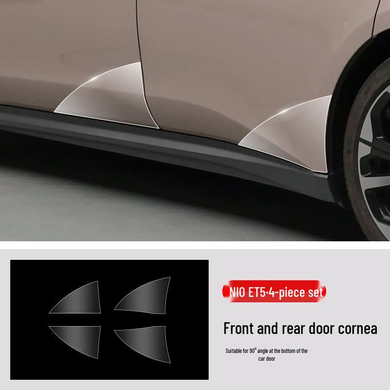 NIO ET5 Защитная пленка из ТПУ для углов дверей, на заказ, Защитная наклейка от царапин