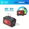 1080P Head-mounted Headlight LED Fill Light Sports Camera Camera