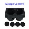 Dark Gray Cup Holder for Nissan GU Patrol Y61 4WD 4X4, Easy Installation, Practical and Durable, Convenient Storage