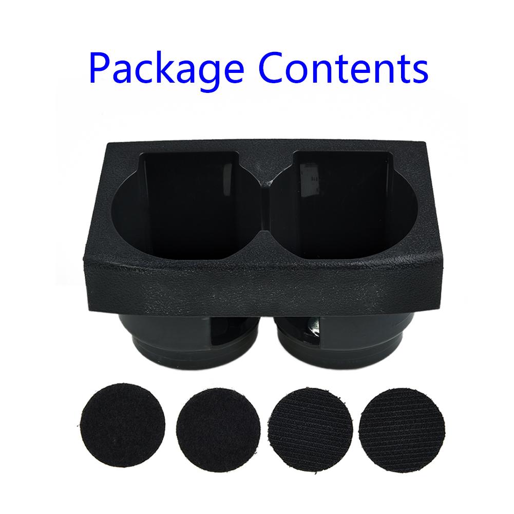 Dark Gray Cup Holder for Nissan GU Patrol Y61 4WD 4X4, Easy Installation, Practical and Durable, Convenient Storage