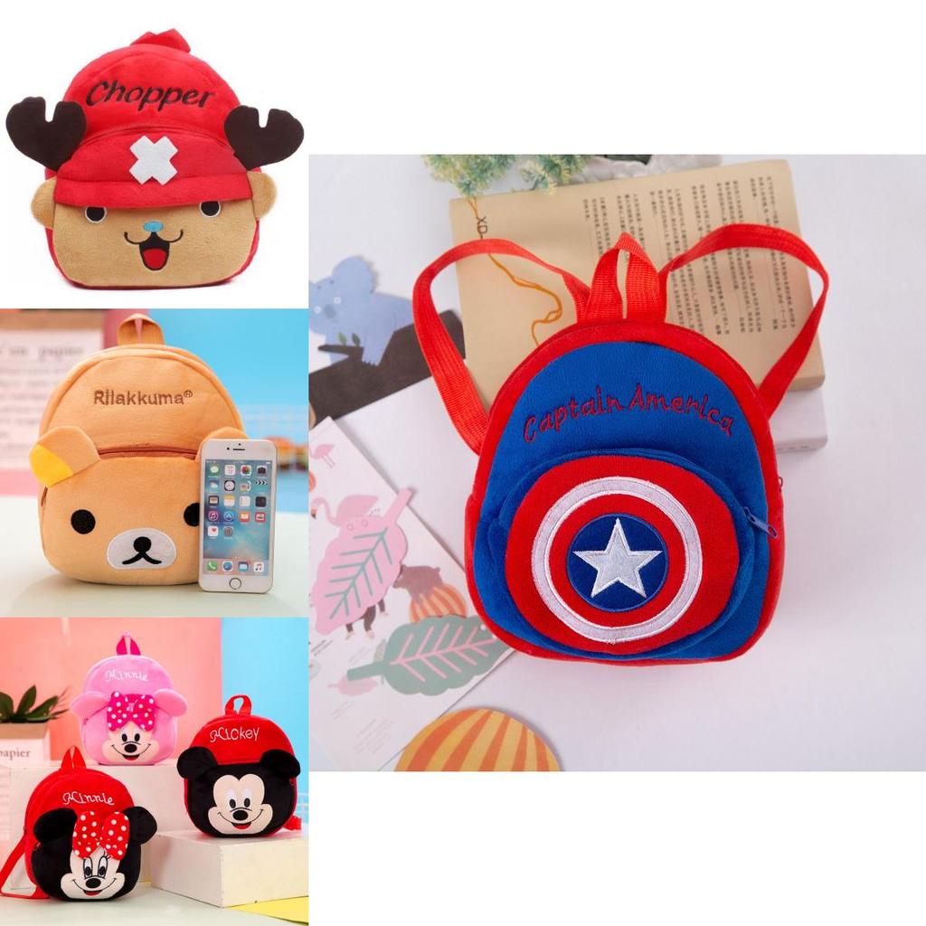 Adorable Kids Children Plush Mini Backpack For Kindergarten Students And Outdoor Adventures