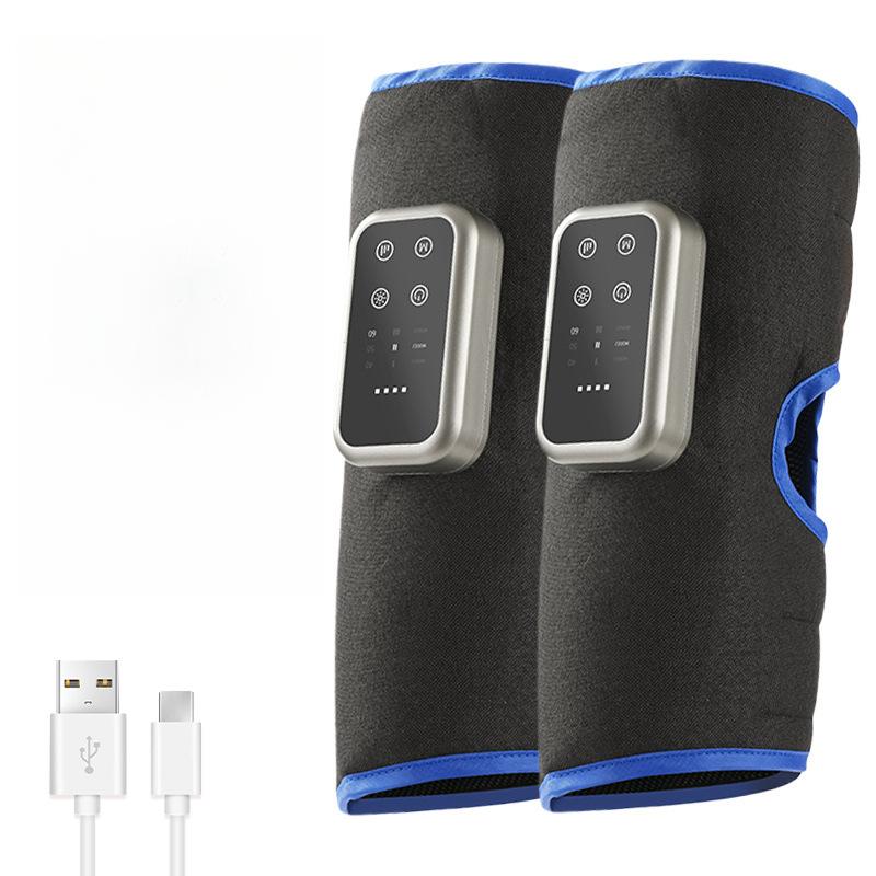 Массажер для икр Воздушная волна Электрический Аппарат для дренажа воздушным давлением Многофункциональный Массажер для ног Постоянная температура Горячий компресс Инструмент для красоты ног