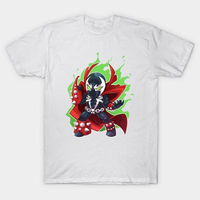 Футболка женская Spawn Harajuku Print Kawaii футболка летняя с коротким рукавом женская футболка топ футболка