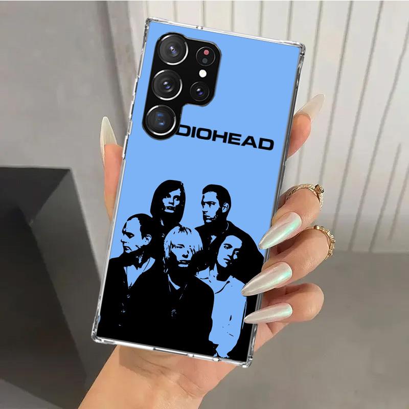 Чехол для телефона R-Radiohead для Samsung Galaxy S26 S24 S23 Ultra S25 Edge S22 S21 Plus S20 FE + Мягкий чехол с принтом Funda Galaxy S2