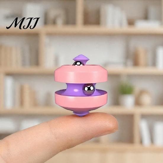 Сенсорная игрушка-антистресс, вращающийся шар, фиджет-спиннер, вращающийся волчок, гаджет для снятия стресса, двойная дорожка для шариков, гироскоп на кончиках пальцев для взрослых, против тревожности
