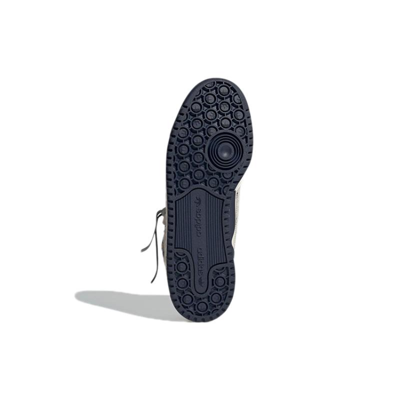 Adidas Оригинальные кроссовки Originals Forum Mid Белые Темно-синие GX3958