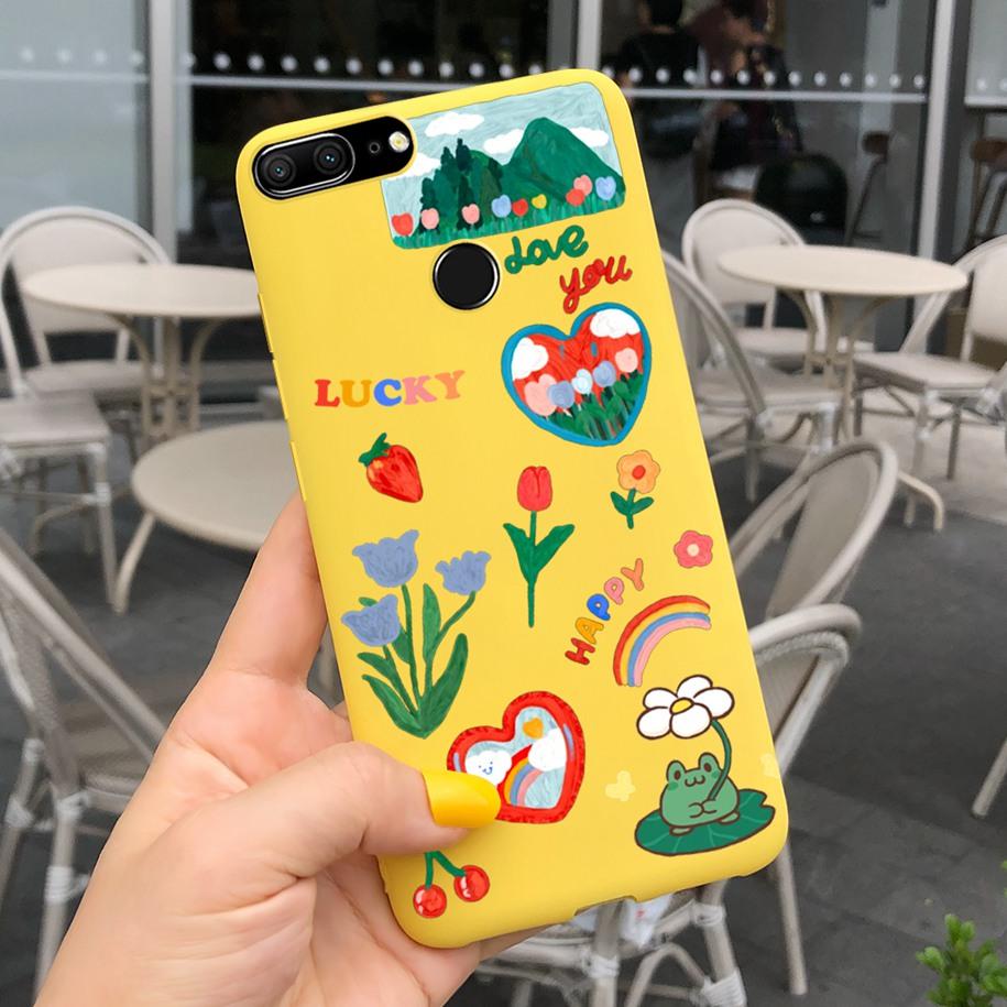 For Cover Honor 9 Lite Case Popular Cow Leopard Funda Soft TPU Back Protective Cover For Honor9 9 Lite Phone Case LLD-L21 Bumper