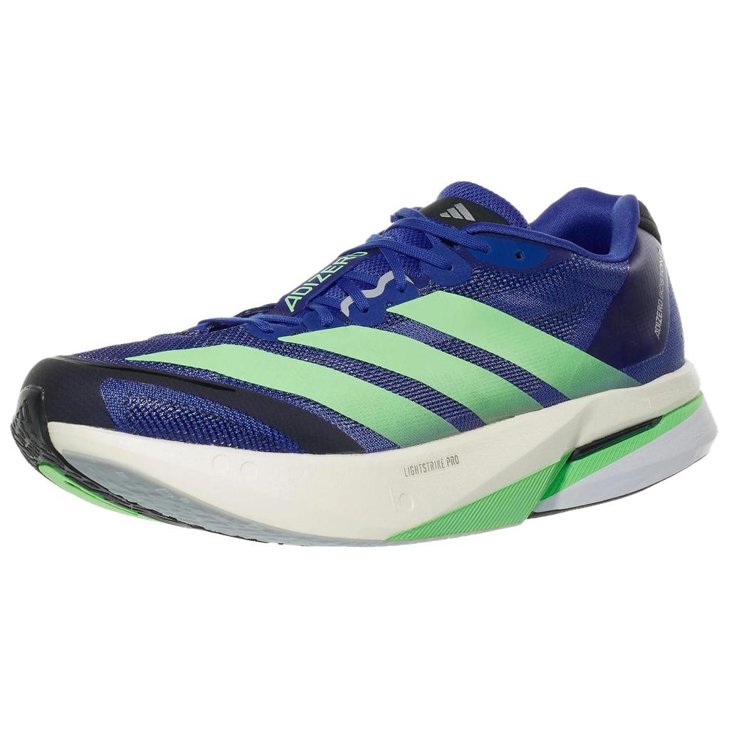 adidas Мужские кроссовки Adizero Boston 13 Lucid Blue Lime Burst Core-Black JS4944