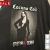 Новая футболка Lacuna Coil Cristina Scabbia Подарок для фанатов Унисекс S5XL Футболка LL820 Унисекс Футболка