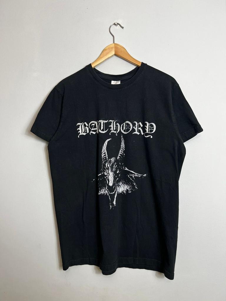 Rare Bathory Vintage Band Black Metal Goth Hype Unisex T-Shirt