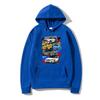 2025 Autumn/Winter Men's New Car Printed Hoodie Fashion High Quality Hip Hop Holiday Pure Cotton Pullover Sweatshirt Large Size
