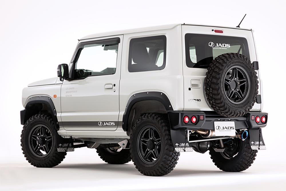 Jaos Накладки на крылья Окрашенные Матовый черный Jimny JB64 Серия B135513MB Тип-X