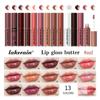Lakerain Butter Light Lip Glaze Питательный зеркальный блеск для губ Стойкая цветная глазурь для губ Жидкость для окрашивания губ