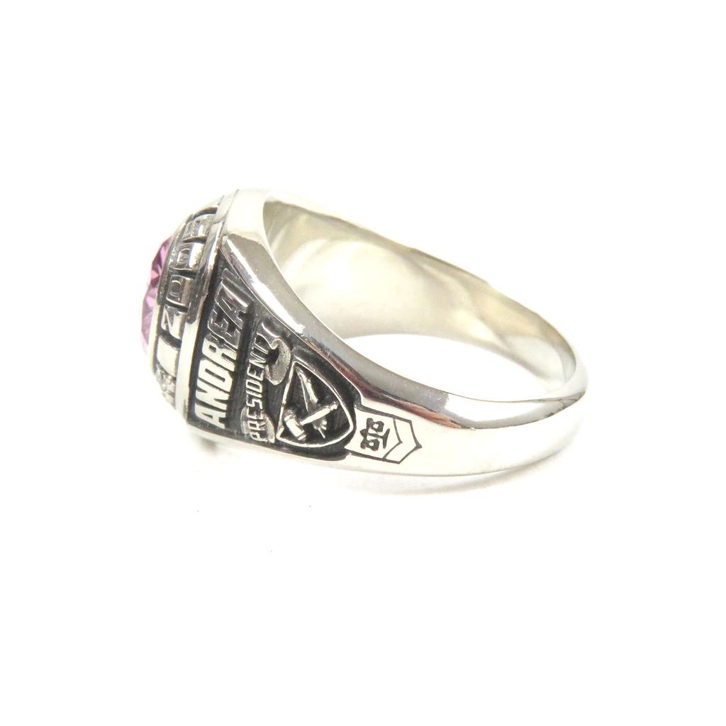 Excellent JOSTENS Ring Diamond 4P 2005-2006 TAEGU ANDREA Accessories Silver Used