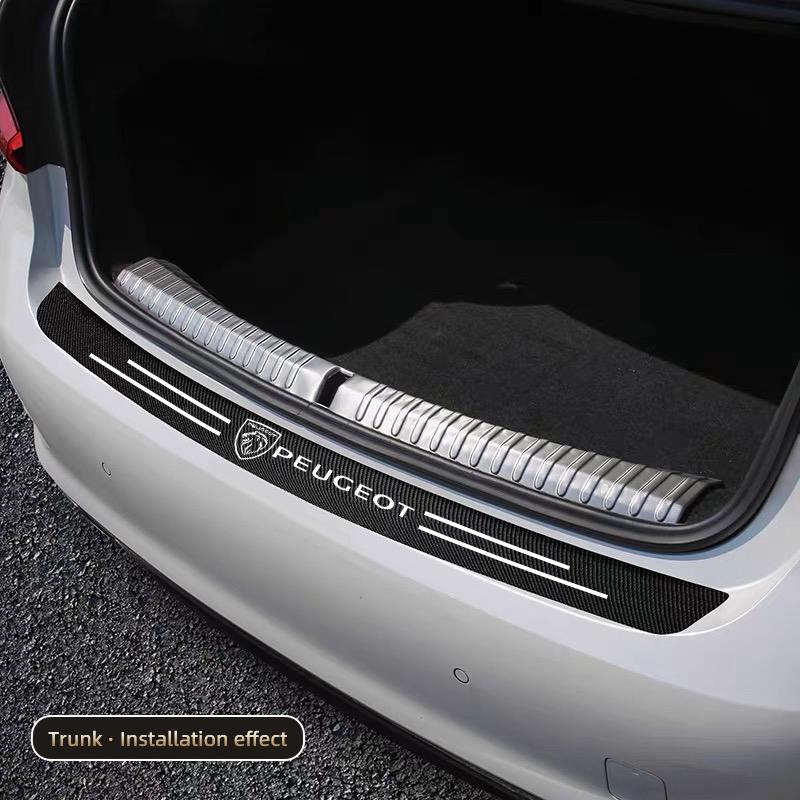 Car Door Sill Protective Mat Threshold Stickers For Peugeot 408 308 5008 208 2008 3008 Landtrek Rifter 508 301 108 608 4008