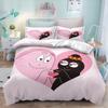Новый 3D-принт с рисунком L-Les & B-Barbapapa Комплект постельного белья Double Twin King Пододеяльник Одеяло Наволочка Для Мальчиков Девочек Взрослых Спальня