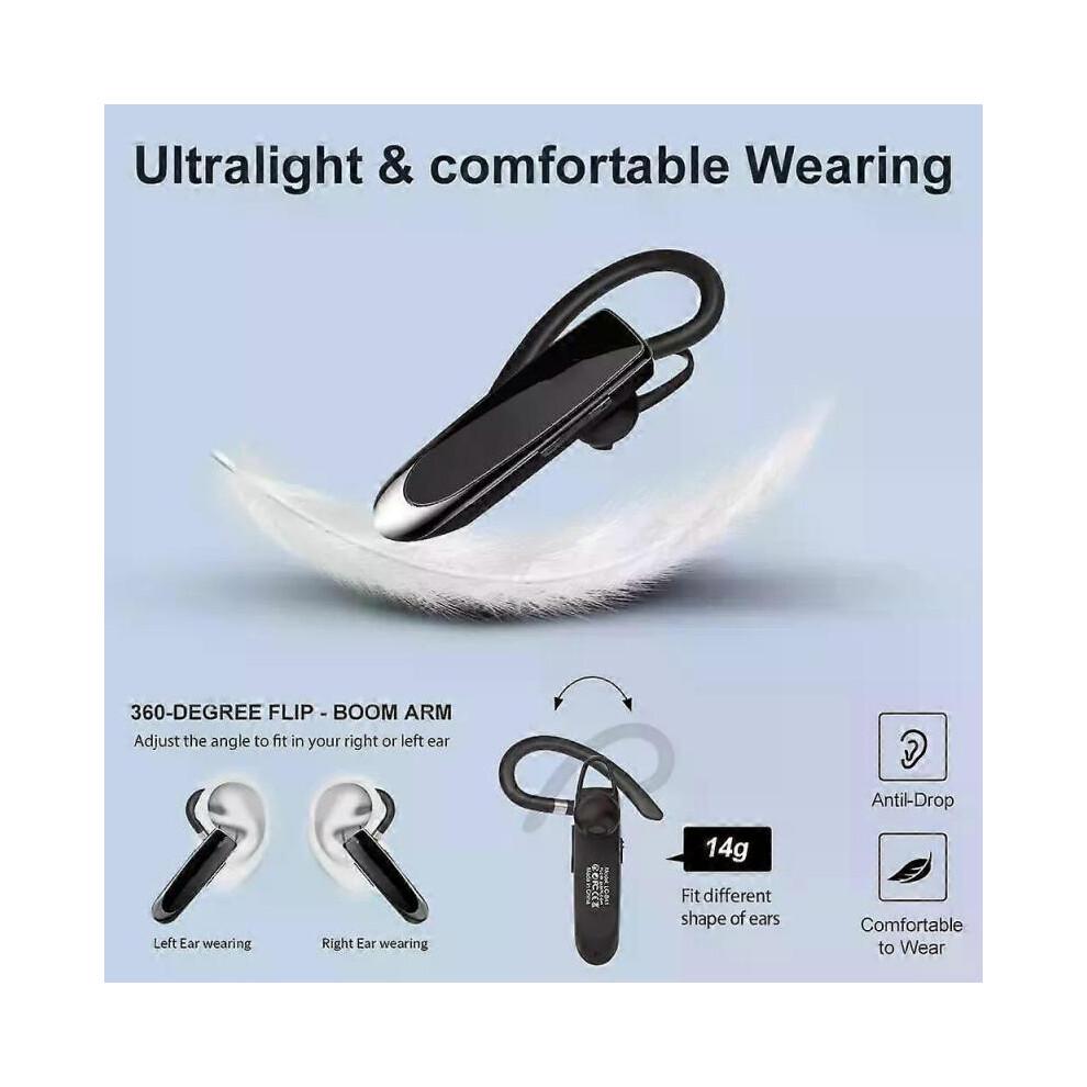 NEW BEE Single Wireless Bluetooth Headset Kopfhrer Geruschunterdrckendes