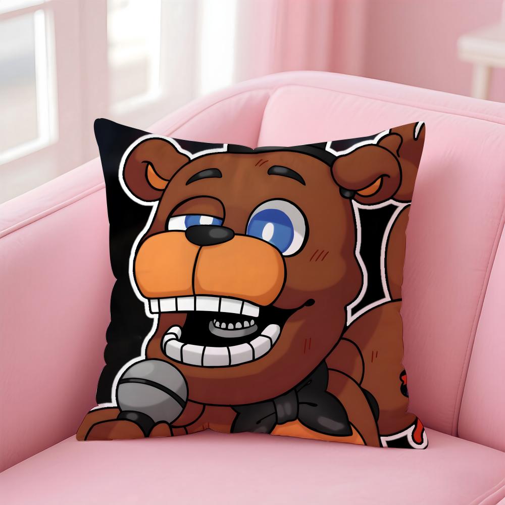Игра F-Five N-Nights at Freddy's Наволочка Удобная Двусторонняя Наволочка Идеально для Автомобиля Дивана Спальни и Не Только