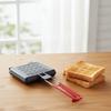 Double-Sided Outdoor Folding Sandwich Grill Pan Non-Stick Bread Heating Pan  Camping