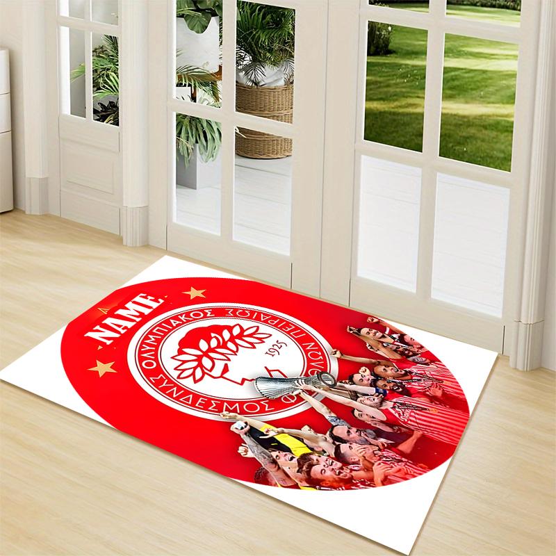 Custom Name Vancouver Whitecaps FC Jersey Carpet Rug Customizable Soft Washable Anti-Slip Home Living Room Sofa Mats Personalized Rug. 0909216