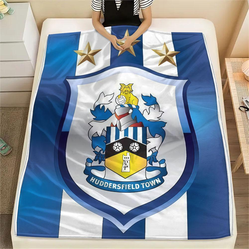 Huddersfield logo Blanket, High quality Comfortable for All Seasons, Home Decor, Warmth and Comfort