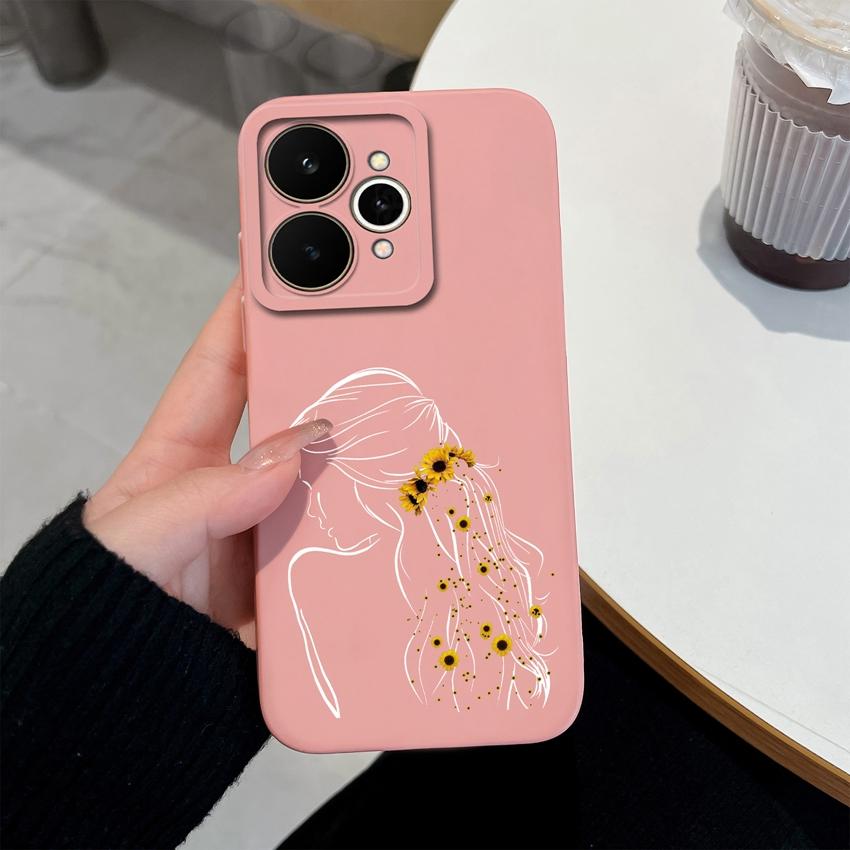 Для Realme 15 C73 C33 C35 Note 70 70T 15T 15X C21Y C25Y Противоударный силиконовый чехол для телефона Модные чехлы с узорами для красивого мальчика и девочки Задние крышки для Realme