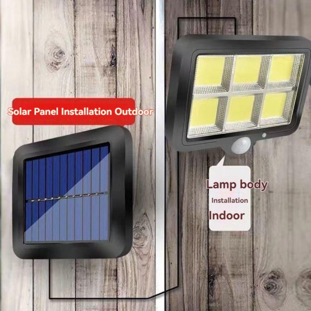 3 Mode Solar Wall Lamp Split Design Emergency Worklight Widely Use Motion Sensor Light  Porch