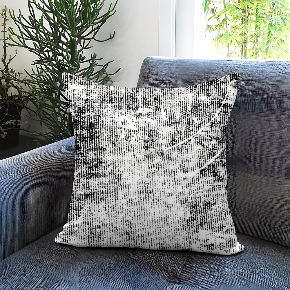 Vintage Texture Cushion Cover Comfortable Reversible Pillow Cover Ideal for Car Sofa Bedroom Beyond