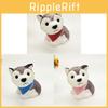 Cartoon Husky Squishy Pendant With Pu Foam For Decompression And Office Decor
