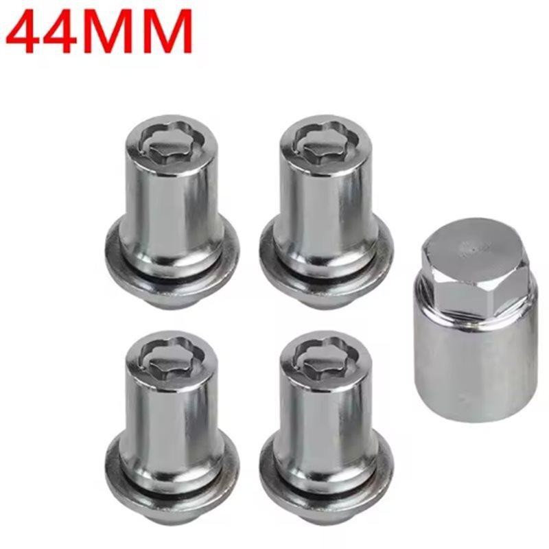 NEW-For Toyota Lexus M14/ X1.5 Wheel Lock Lug Nuts Set 00276-00900 00276-00901 4Nuts+ 1 Key 45MM/44MM Height
